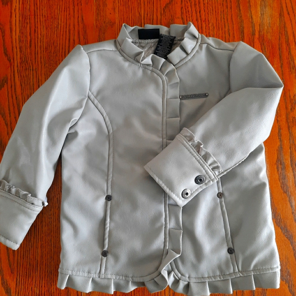 Calvin Klein Faux Leather Jacket